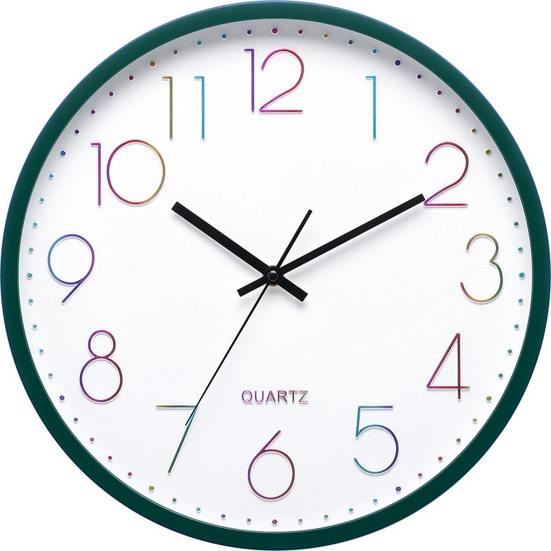 CASA BONITA - Reloj de Muro Verde 35cm