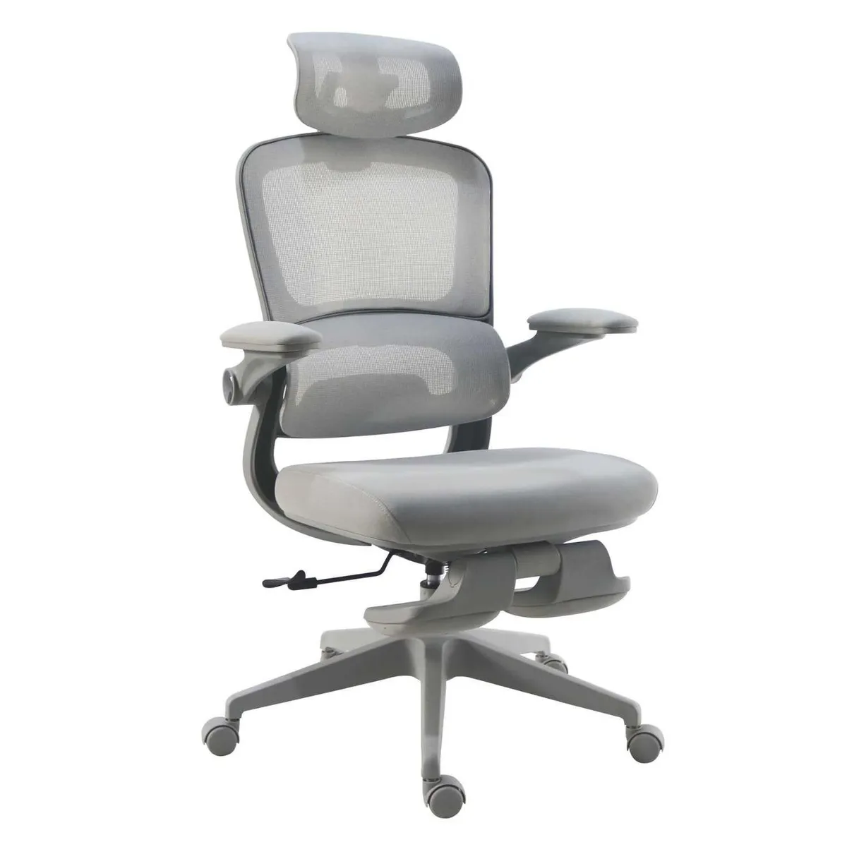 JUST HOME COLLECTION - Silla de Oficina Ergonómica Mendoza Gris