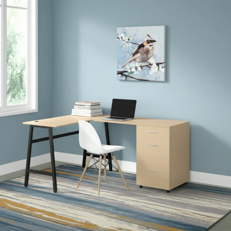 JUST HOME COLLECTION - Escritorio con Entrada USB Dinamarca