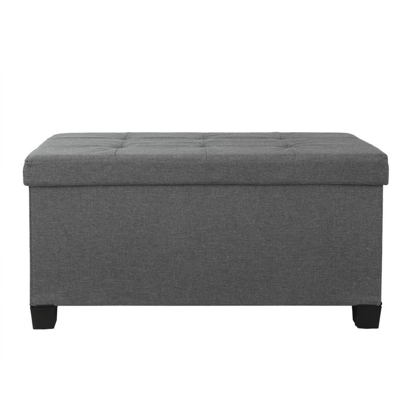 JUST HOME COLLECTION - Banqueta Barney Gris 38x76x38cm