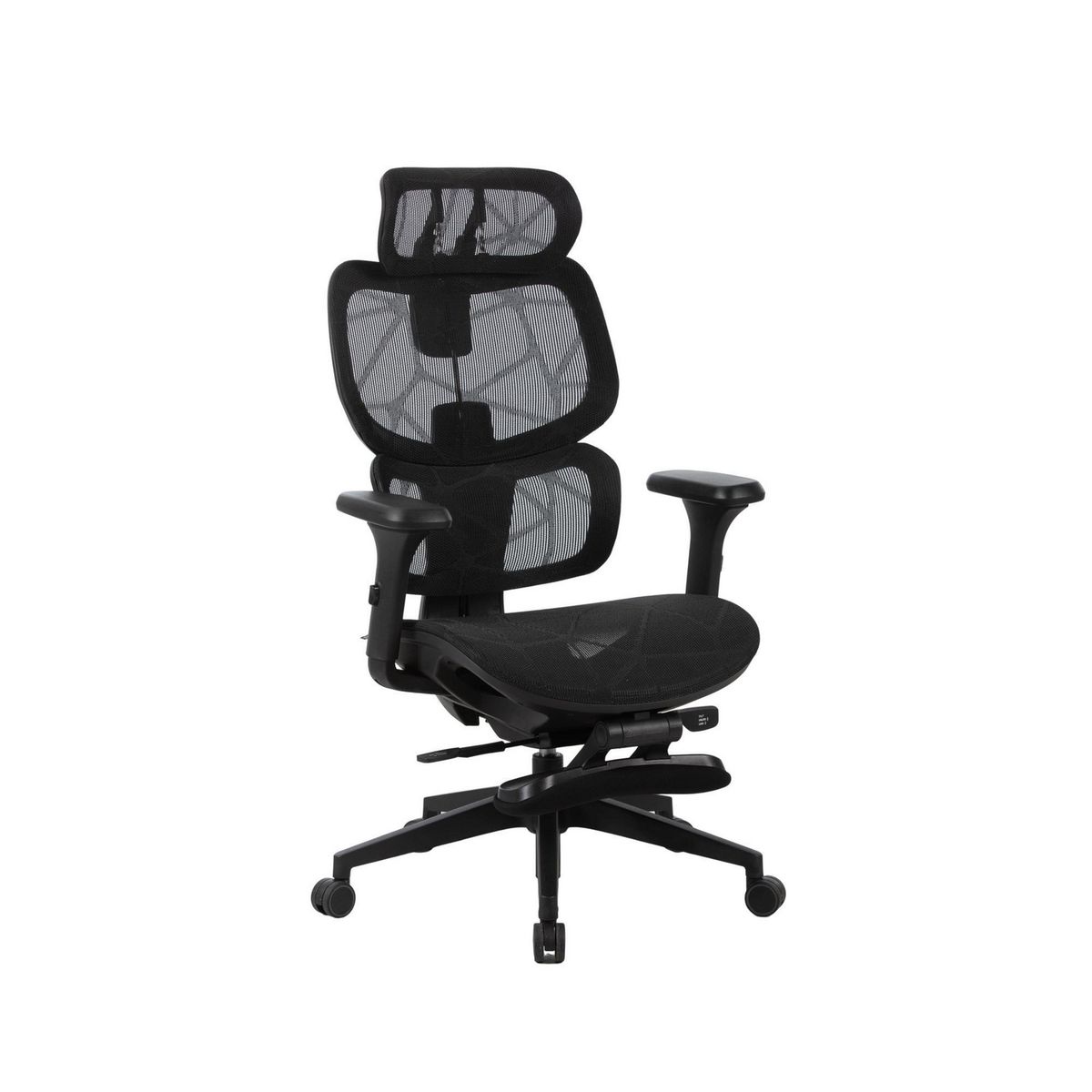 JUST HOME COLLECTION - Silla de Oficina Ergonómica con Reposapiés Belisa