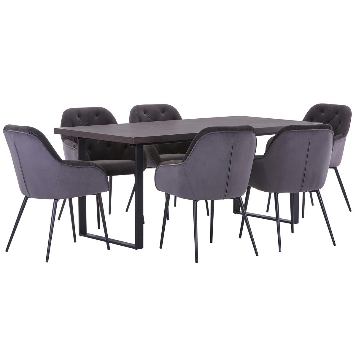 JUST HOME COLLECTION - Set de Comedor Papeete 6 Sillas