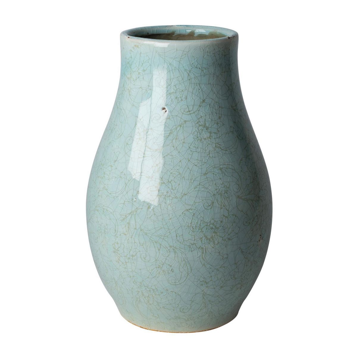 JUST HOME COLLECTION - Florero Terra Celeste 16x25cm