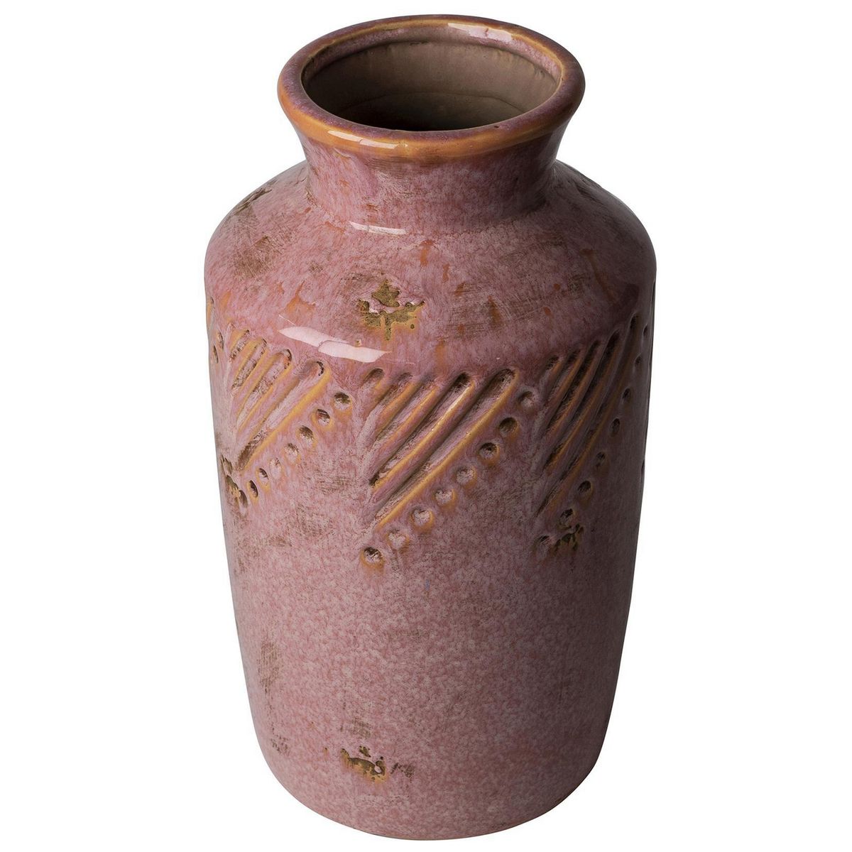 JUST HOME COLLECTION - Jarrón Terra Naranja 17x29.5cm