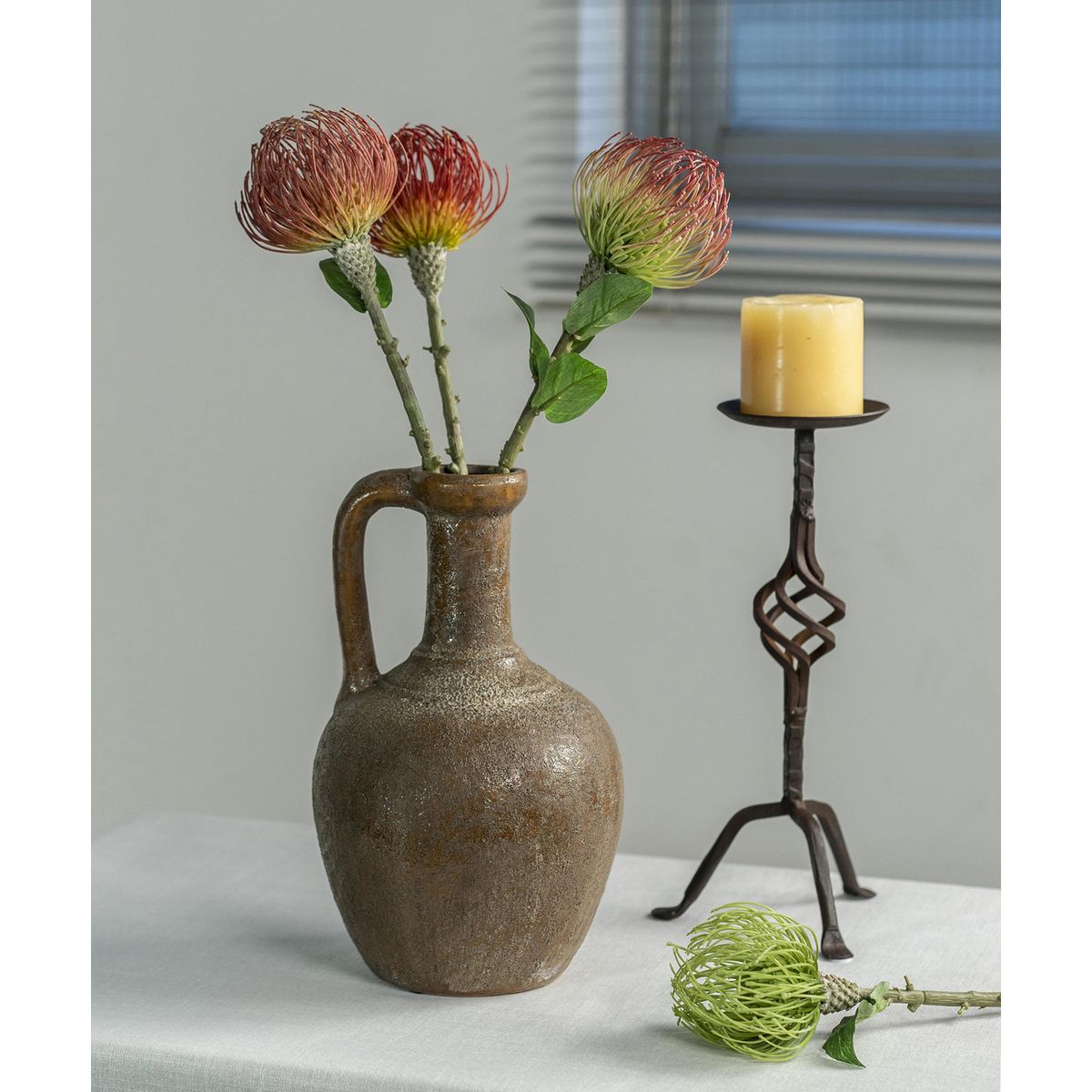 JUST HOME COLLECTION - Jarrón Terracotta 19.5x30cm