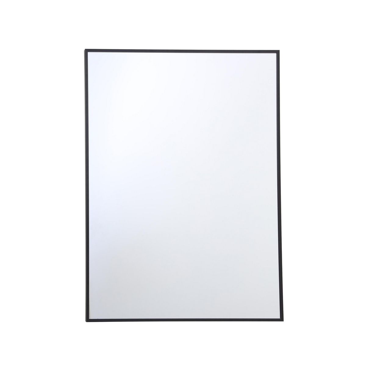 JUST HOME COLLECTION - Espejo de Metal Negro 56x78cm