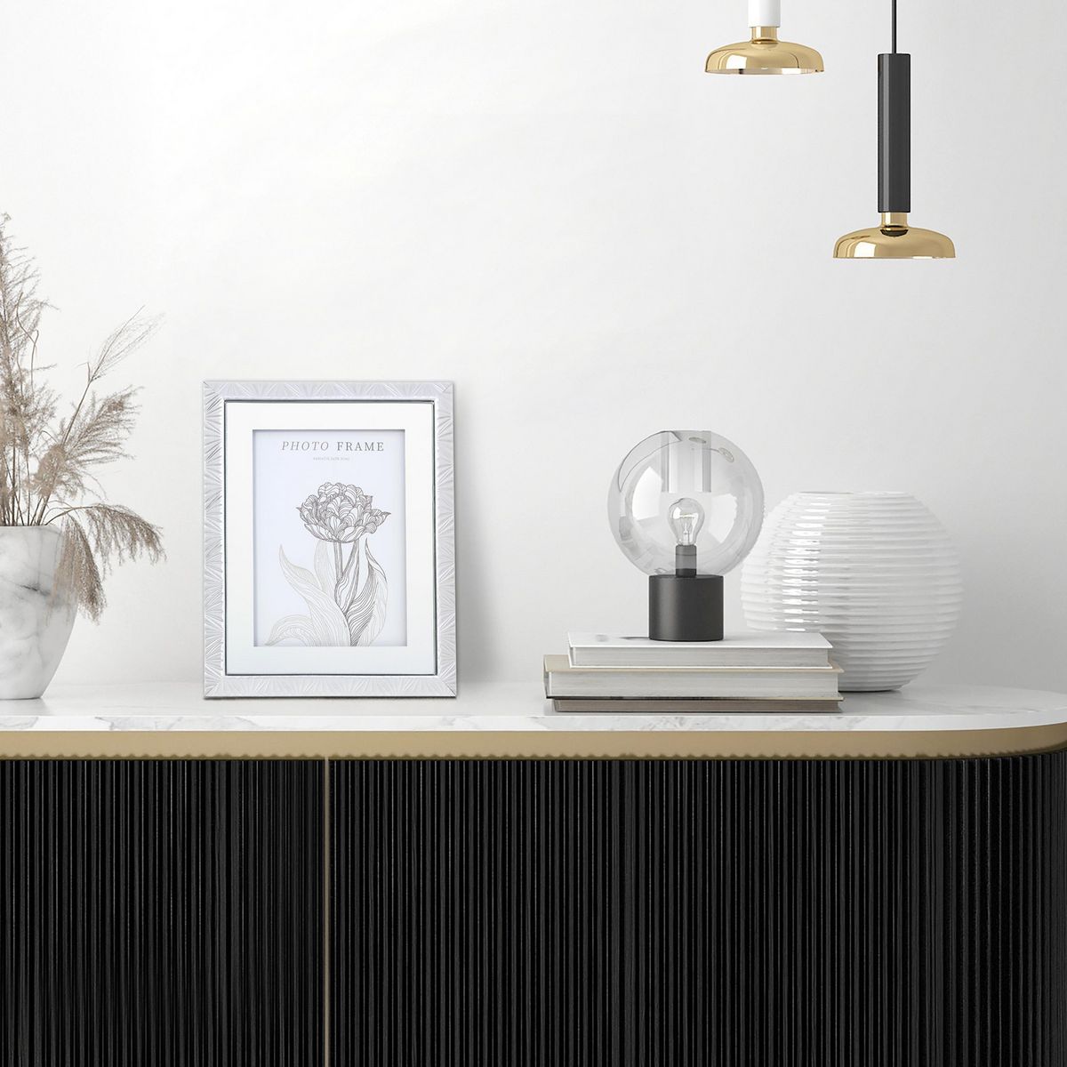 JUST HOME COLLECTION - Marco de Foto Mirror 13x18cm Plateado