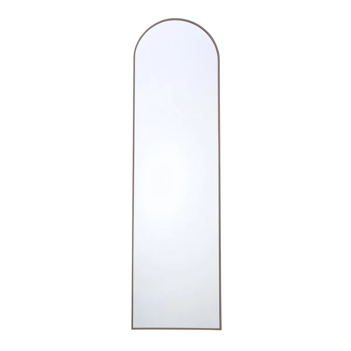 JUST HOME COLLECTION - Espejo Arco Punta 45x160cm Marrón