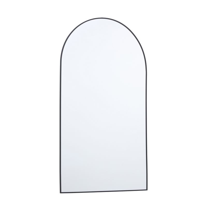 JUST HOME COLLECTION - Espejo de Aluminio Negro 55x96cm