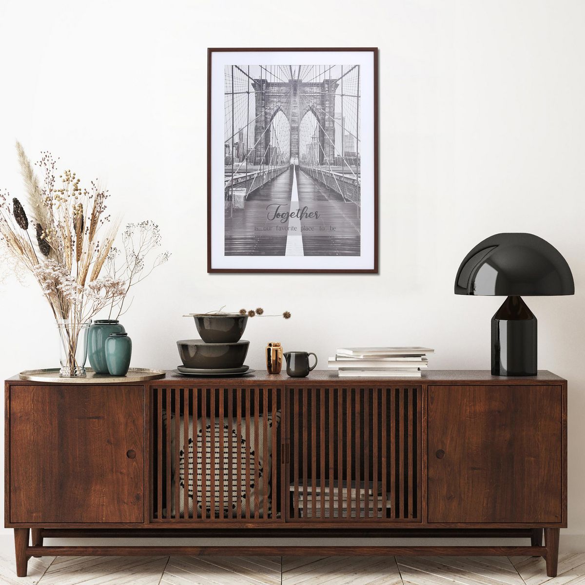 JUST HOME COLLECTION - Marco de Fotos Bridge Café 60x80cm