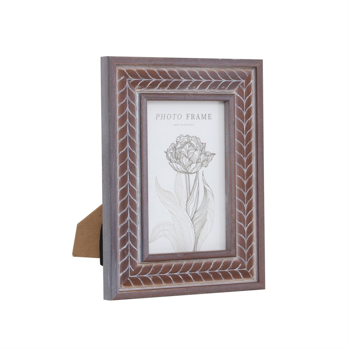 JUST HOME COLLECTION - Marco de Fotos 10x15cm Café