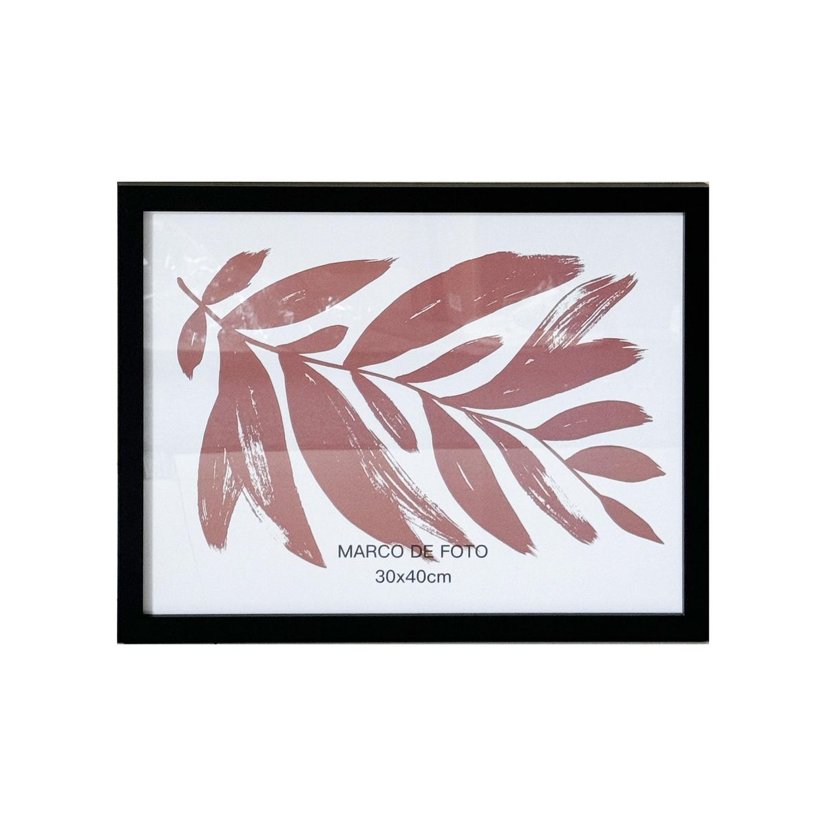 JUST HOME COLLECTION - Marco de Foto Ideals Negro 30x40cm