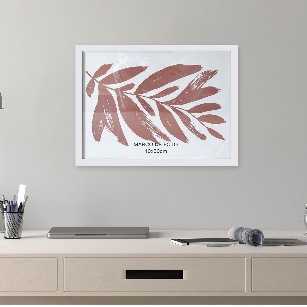 JUST HOME COLLECTION - Marco de Foto Ideals Blanco 40x50cm