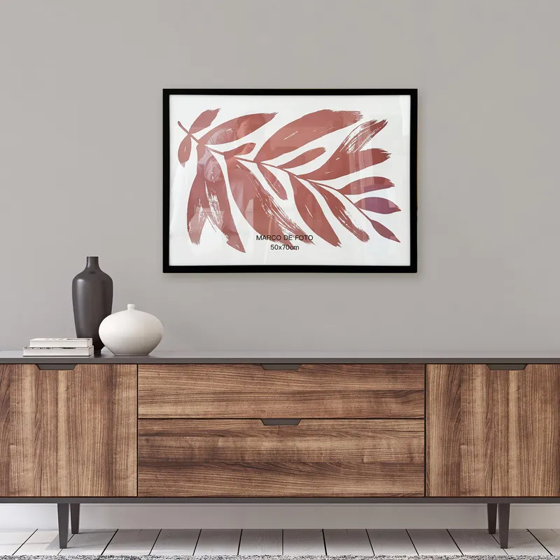 JUST HOME COLLECTION - Marco de Foto Ideals Negro 50x70cm