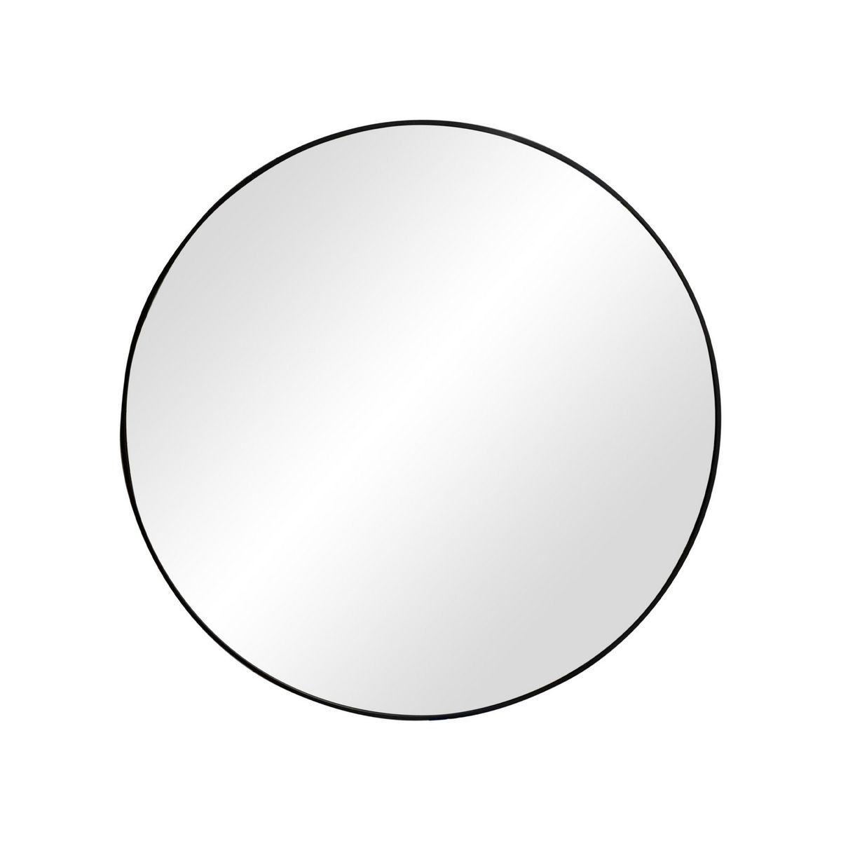 JUST HOME COLLECTION - Espejo Redondo Negro 90cm