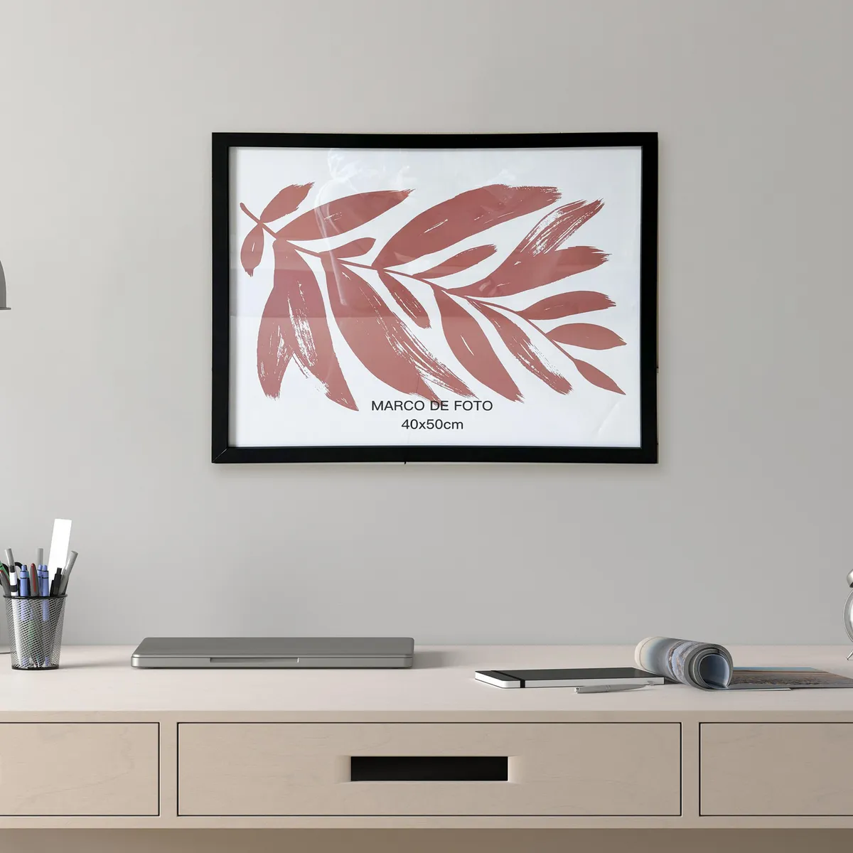 JUST HOME COLLECTION - Marco de Foto Ideals Negro 40x50cm