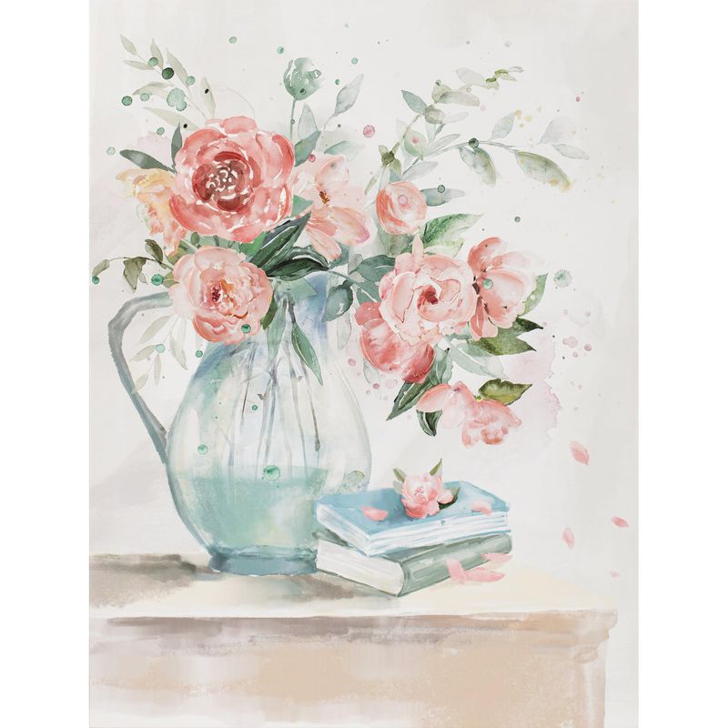 JUST HOME COLLECTION - Cuadro Canvas Florero Cielo Ros 60X80 CM