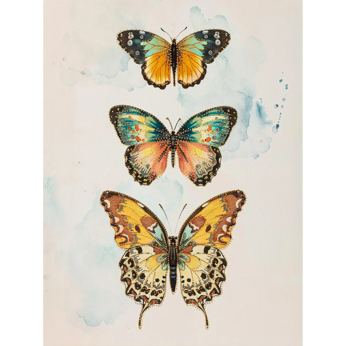 JUST HOME COLLECTION - Cuadro Canvas Mariposa 2 60x80cm