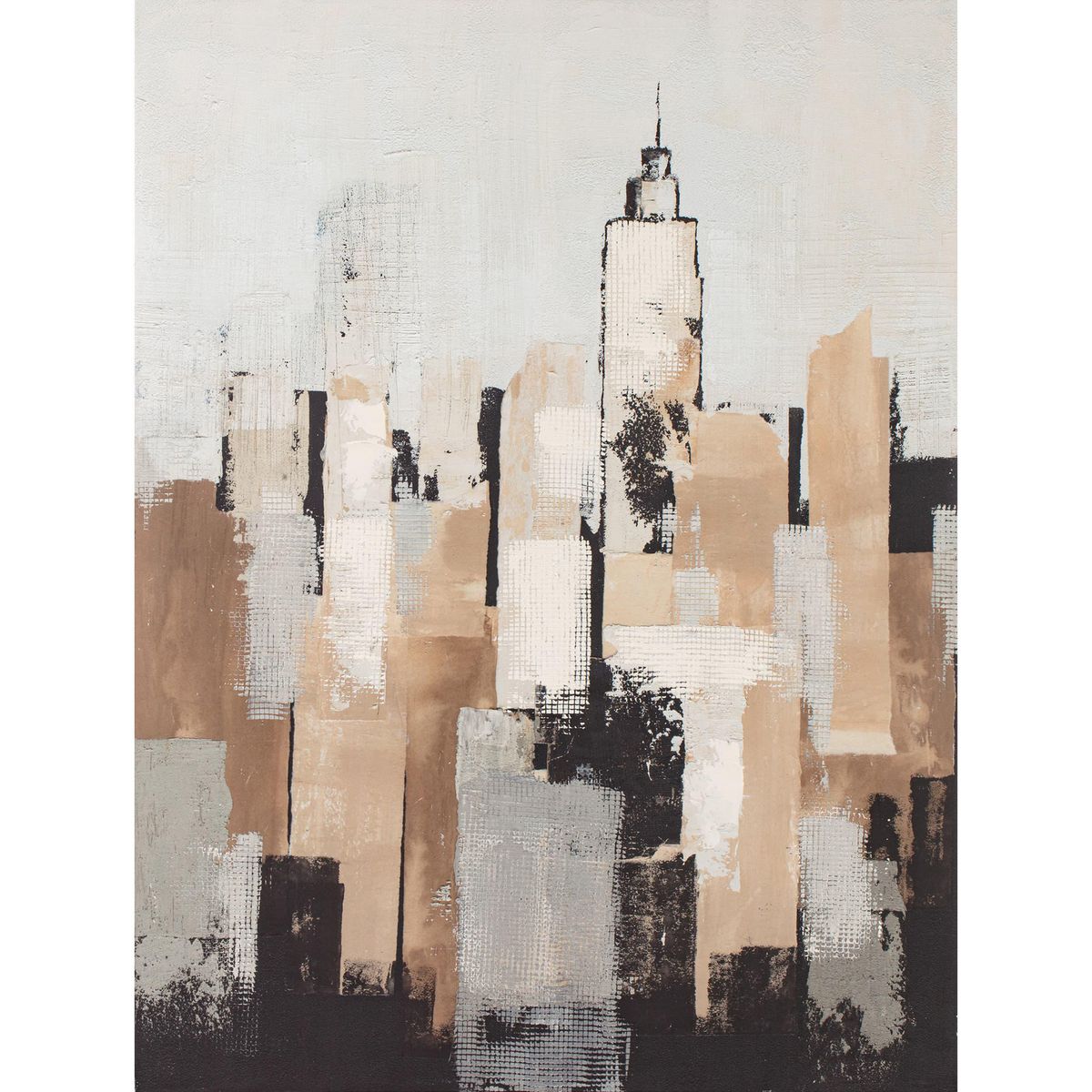 JUST HOME COLLECTION - Cuadro Canvas Ciudad Dark 90x120cm