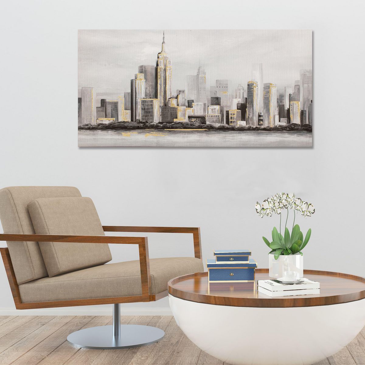 JUST HOME COLLECTION - Cuadro Canvas New York 60x120cm