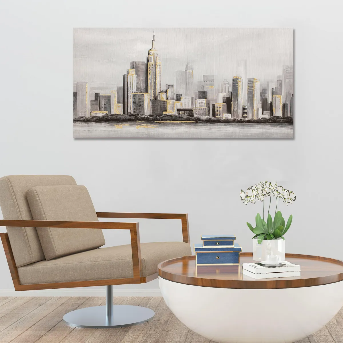 JUST HOME COLLECTION - Cuadro Canvas New York 60x120cm