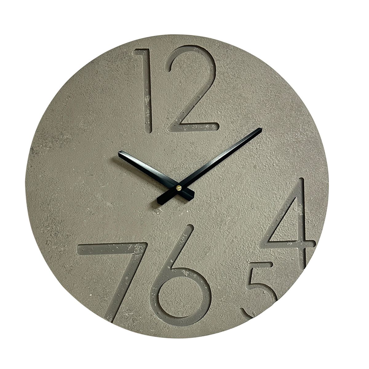 JUST HOME COLLECTION - Reloj de Muro Varan Gris 40cm