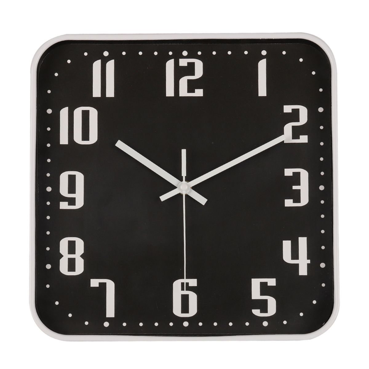 JUST HOME COLLECTION - Reloj Vintaje Negro 30x30cm