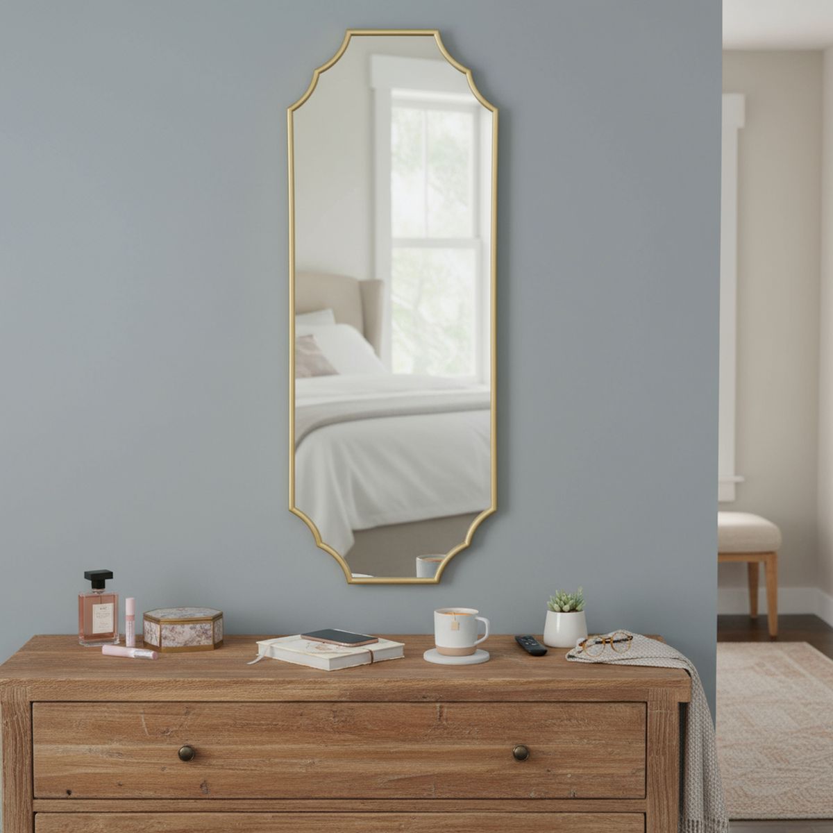 JUST HOME COLLECTION - Espejo Vintage Hexagonal 50x149cm