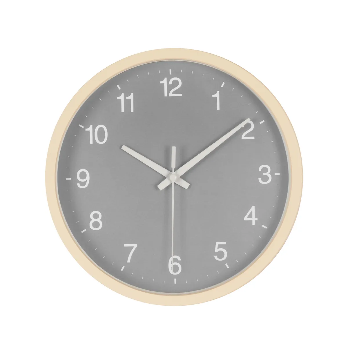 JUST HOME COLLECTION - Reloj de Muro Sandic Amarillo 22cm