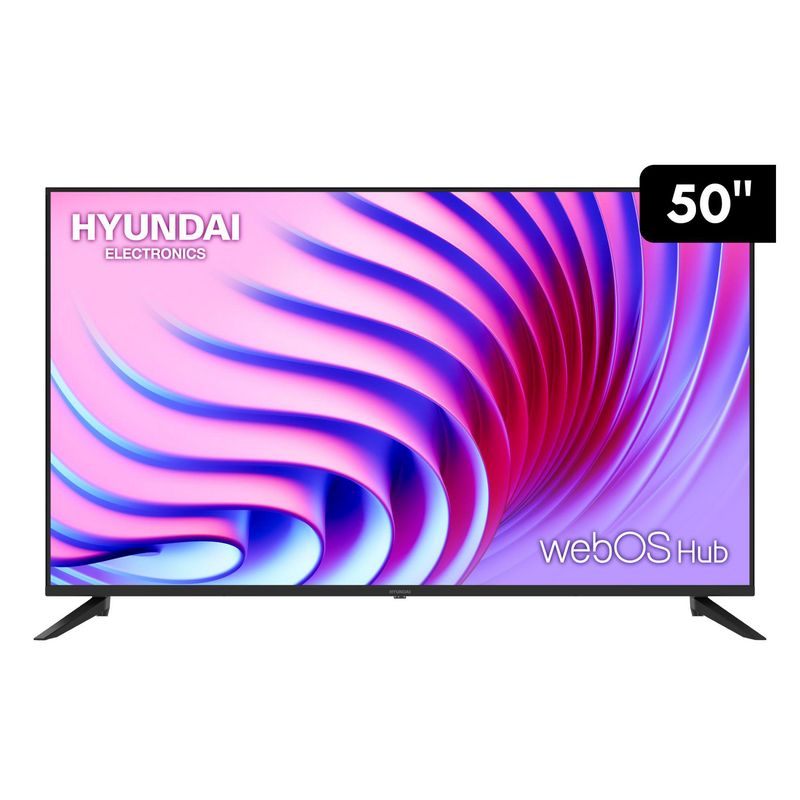 HYUNDAI - Televisor Smart TV Hyundai 50" Ultra HD 4K Boderderless HYLED5022W4KM