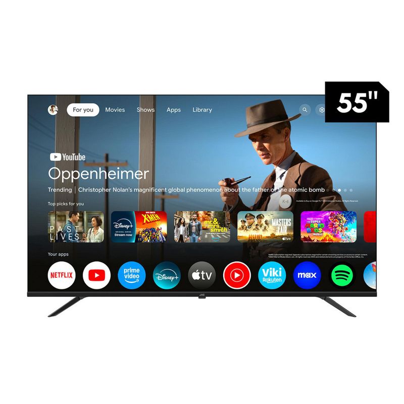 JVC - Televisor Smart TV JVC 55" Ultra HD 4K LT-55KB548