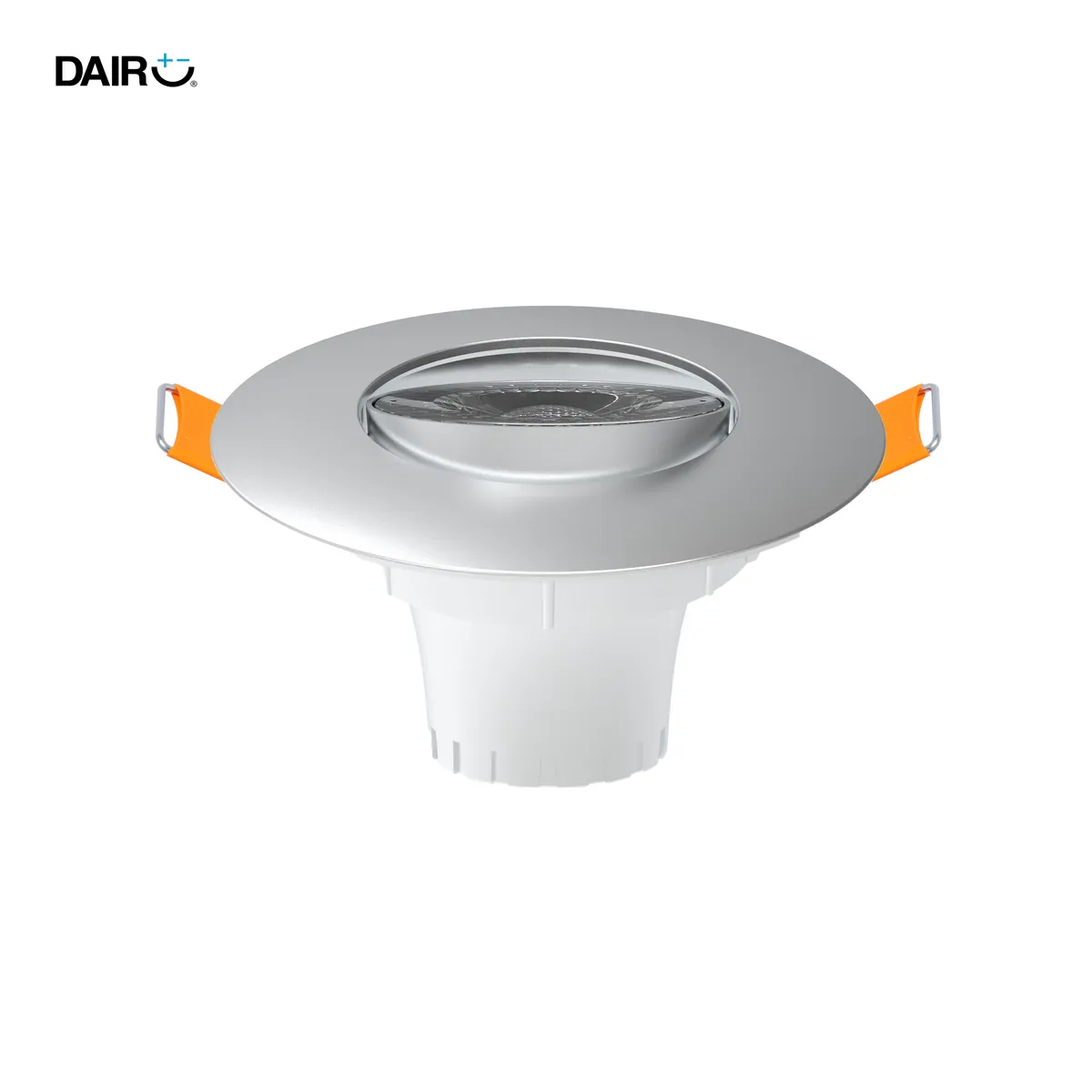 DAIRU - Spot LED Empotrado Circular 5W Luz Cálida 2 Unidades