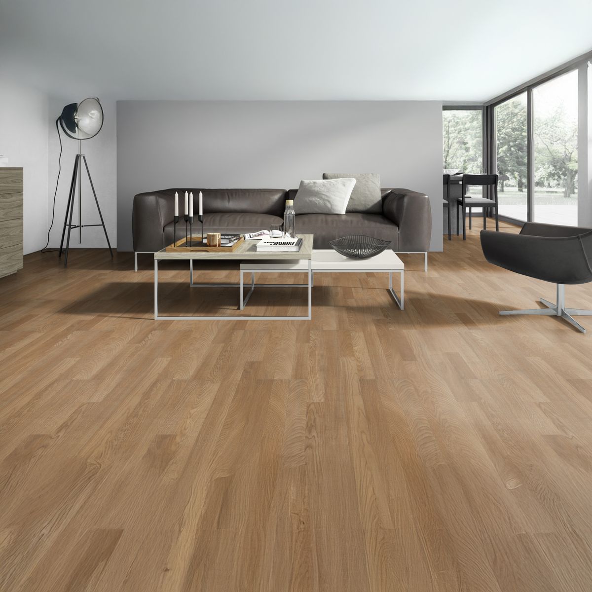HOLZTEK - Piso Laminado 6 mm Bonn Café 2.96 m2