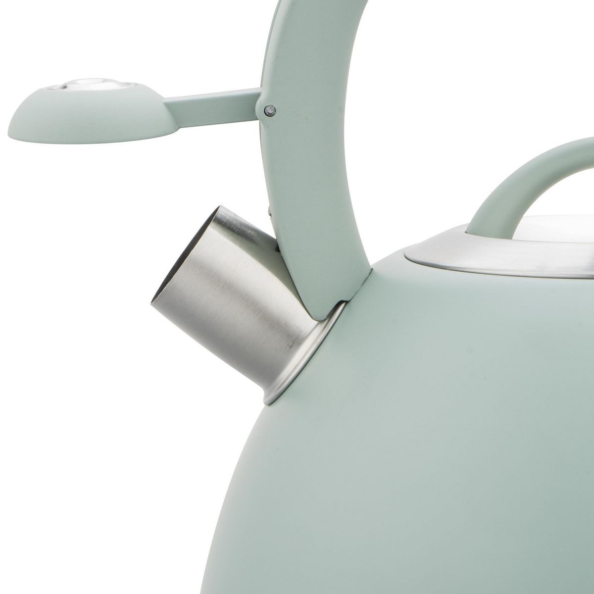 JUST HOME COLLECTION - Tetera de Acero Inoxidable 2.8 L Verde