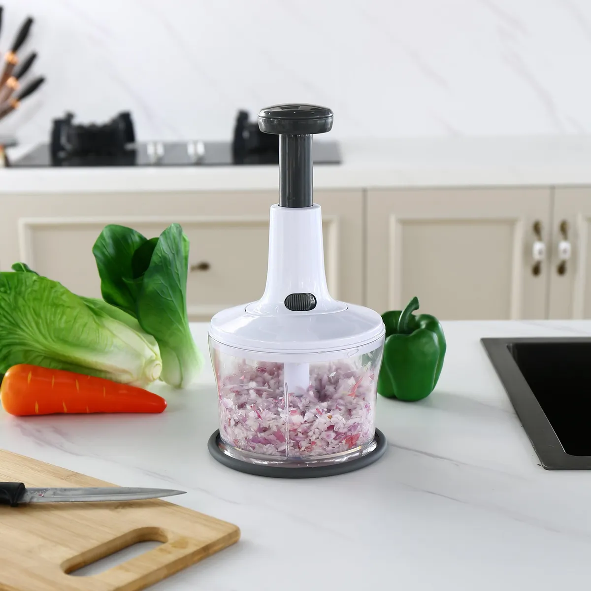 JUST HOME COLLECTION - Corta Verduras 3 en 1