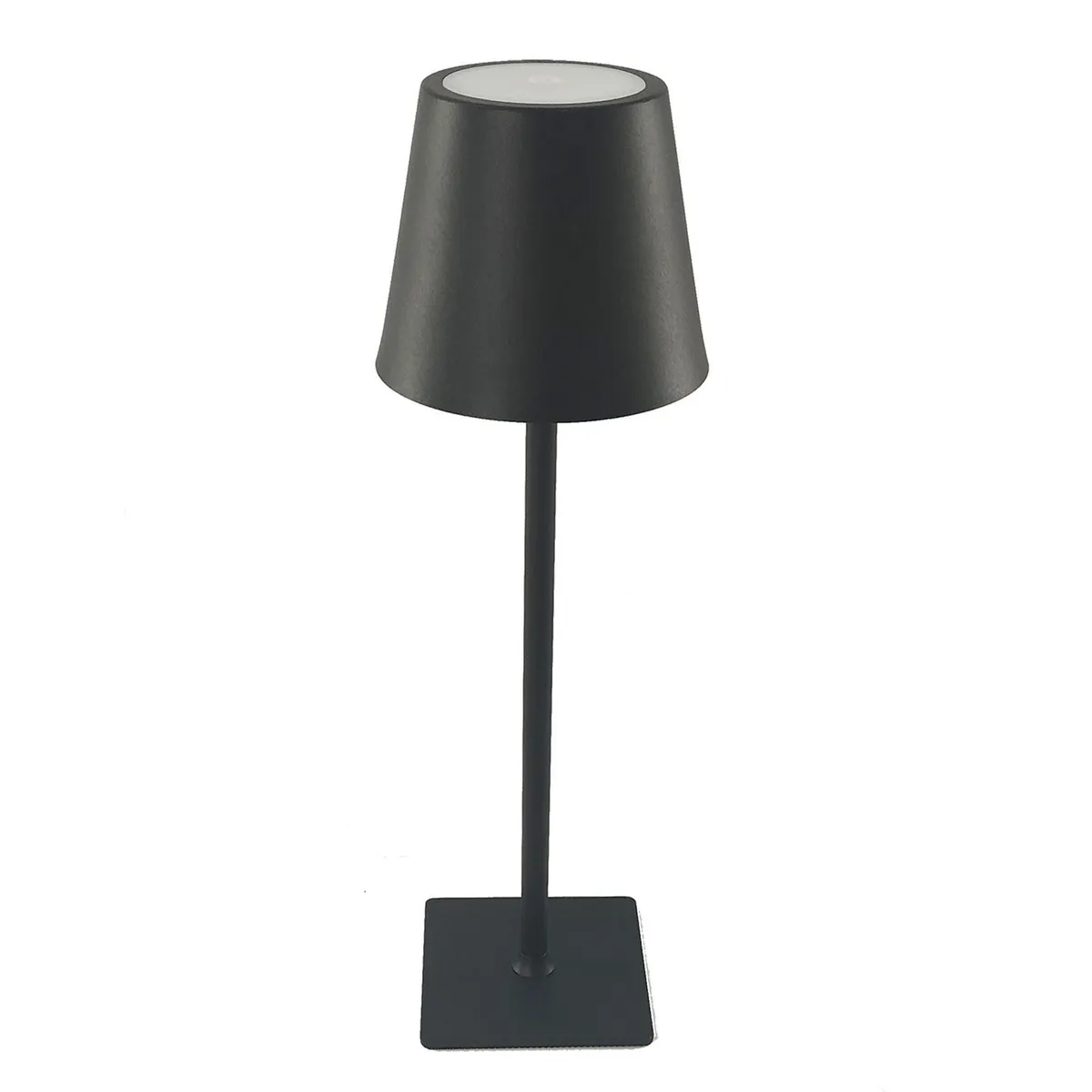 JUST HOME COLLECTION - Lámpara de Mesa Inalámbrica Recargable por USB Sky Negro