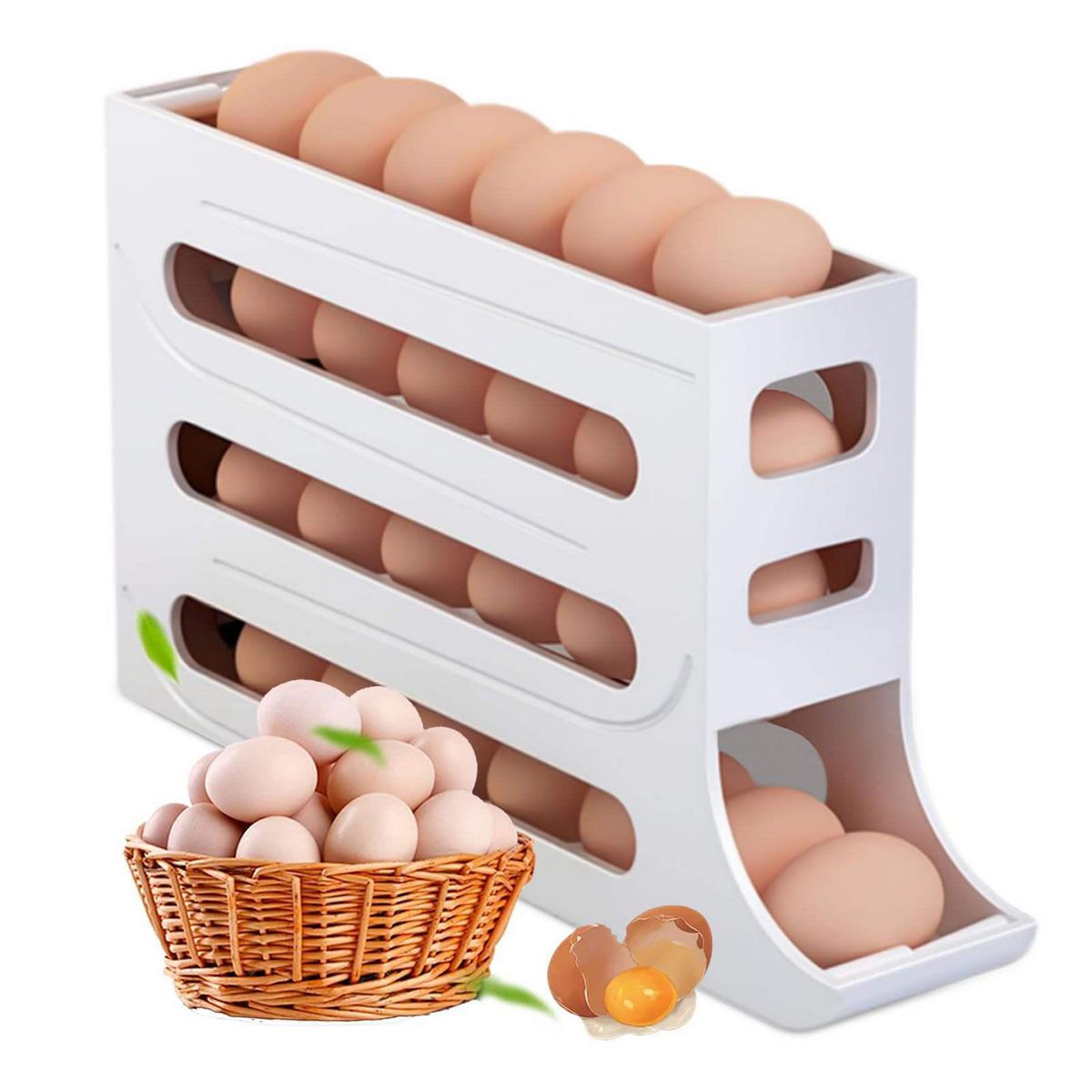 JUST HOME COLLECTION - Organizador de Huevos