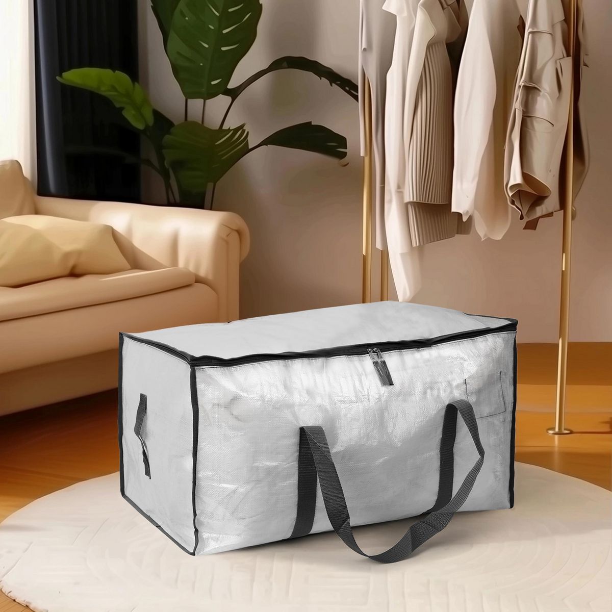 JUST HOME COLLECTION - Organizador Bolsa con Cierre