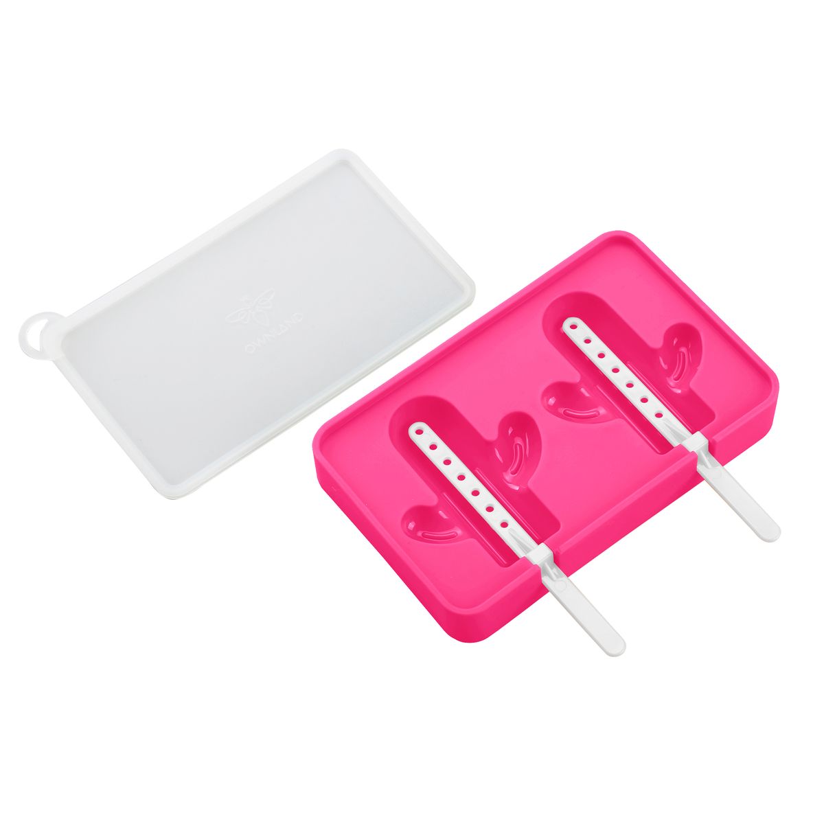 JUST HOME COLLECTION - Molde de Helado Forma Cactus Surtido