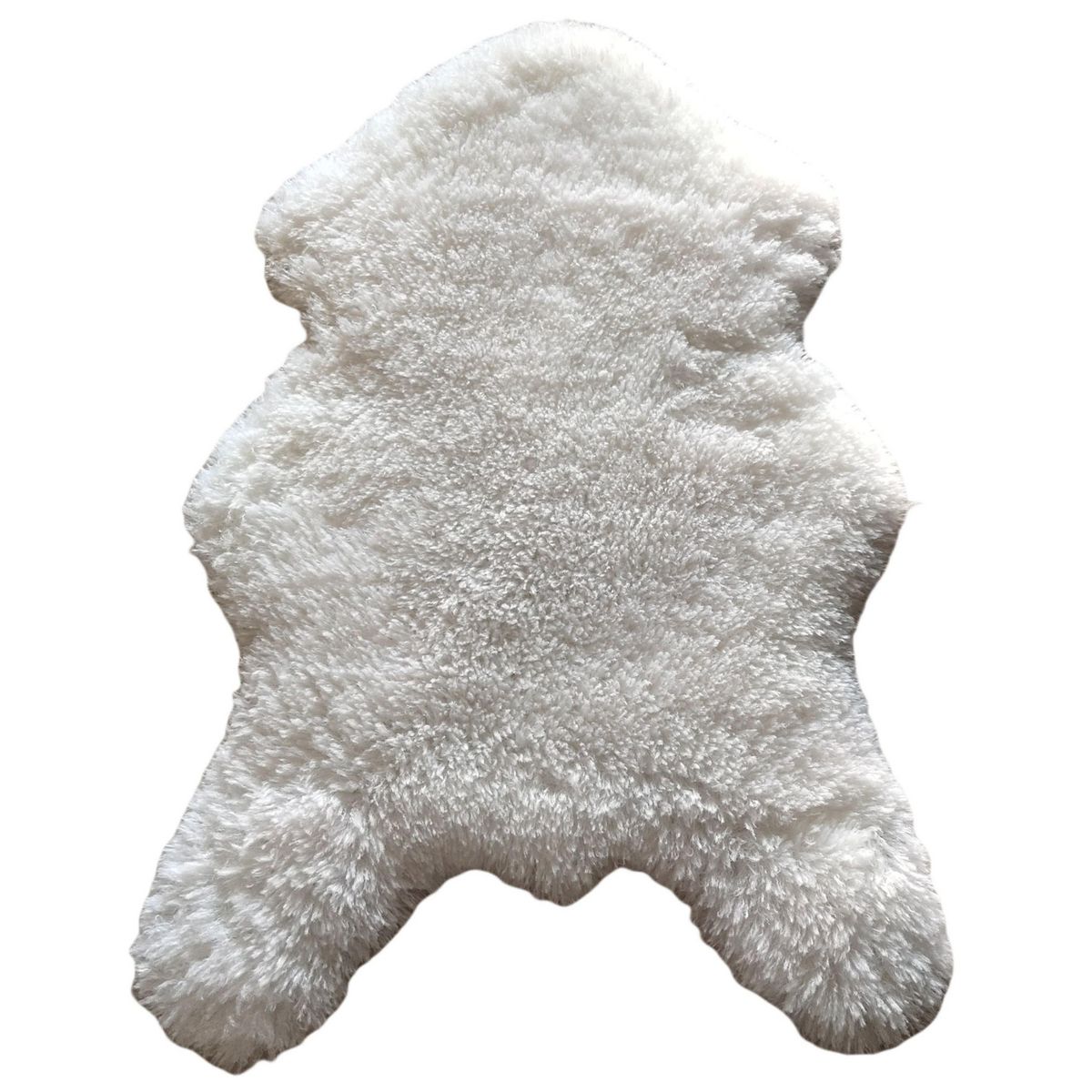 JUST HOME COLLECTION - Alfombra Sheepskin Blanco 90x60cm
