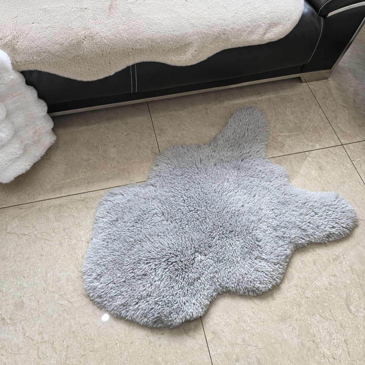 JUST HOME COLLECTION -  Sheepskin 60x90 cm Gris