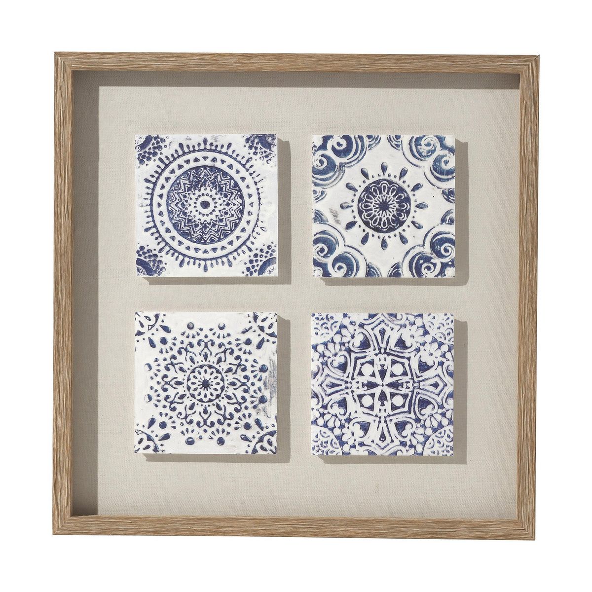 JUST HOME COLLECTION - Cuadro Conjunto Clásico 40x40cm