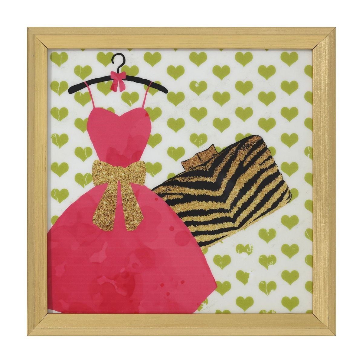 JUST HOME COLLECTION - Cuadro Fashion Boho 20x20cm