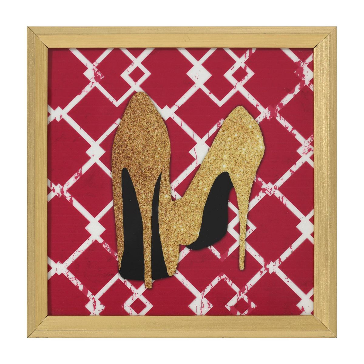 JUST HOME COLLECTION - Cuadro Fashion Vintage 20x20cm