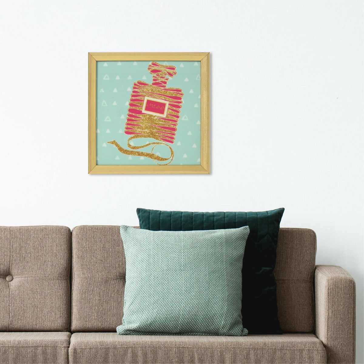 JUST HOME COLLECTION - Cuadro Fashion 20x20cm