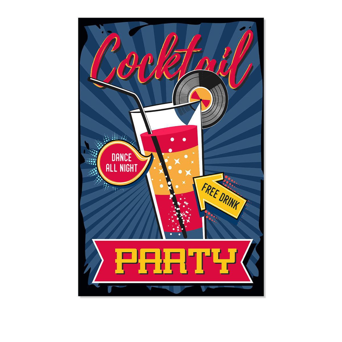 JUST HOME COLLECTION -  Cocktail 20x30 cm