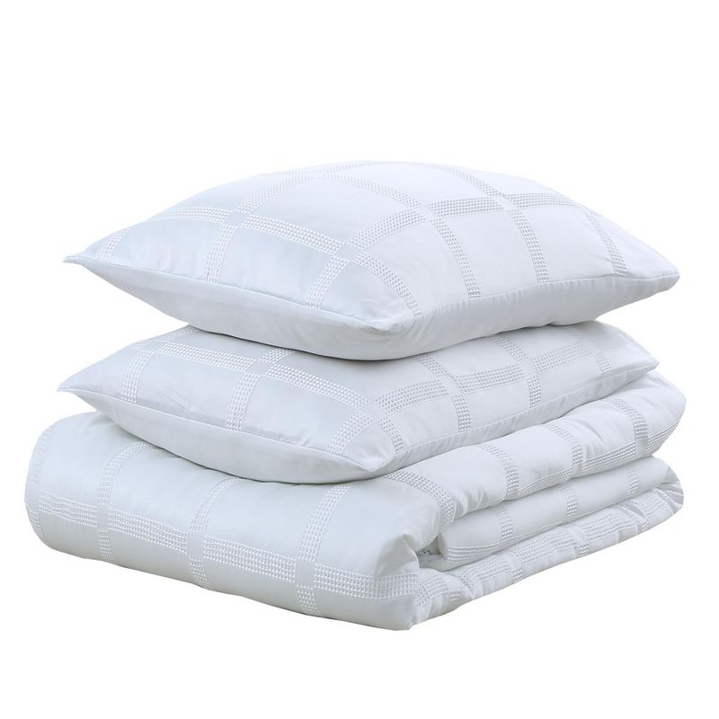 JUST HOME COLLECTION - Plumón Liso 2 Plazas Blanco