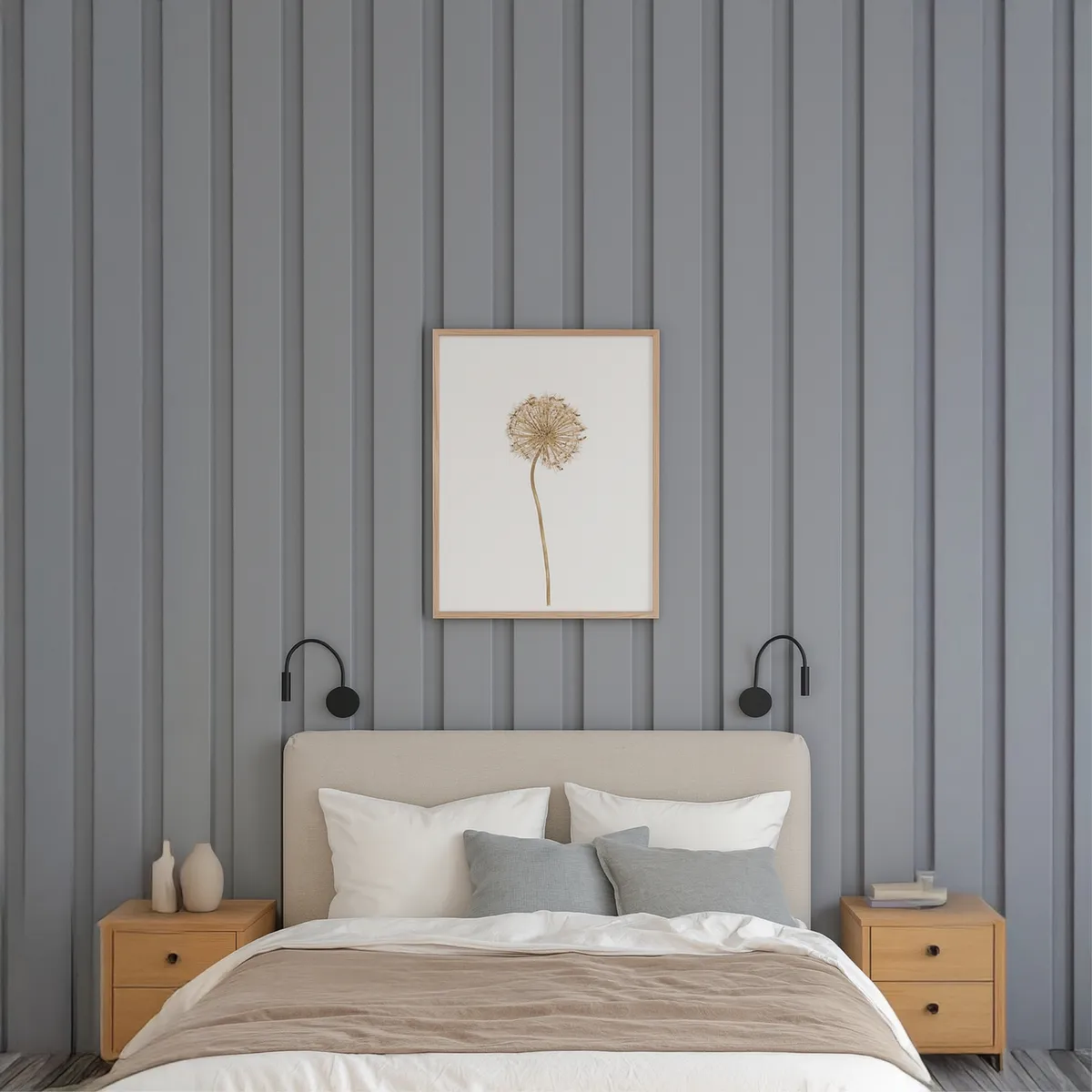 HOLZTEK - Wall Panel WPC Taupe 240x12.2cm 0.28m2 - Venta por Unidad