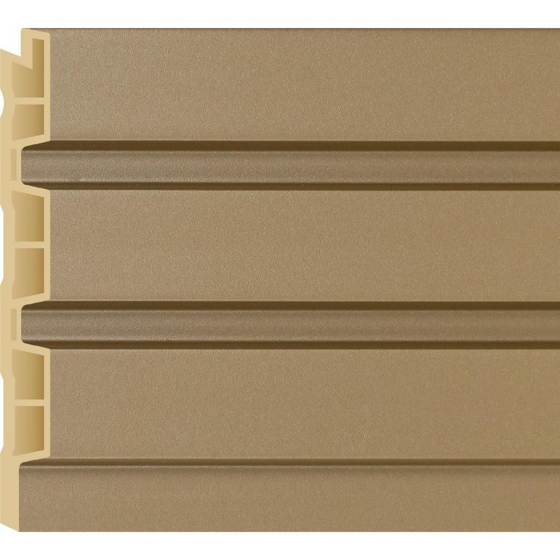 HOLZTEK - Wall Panel WPC Dorado 240x12.2cm 0.28m2 - Venta por Unidad