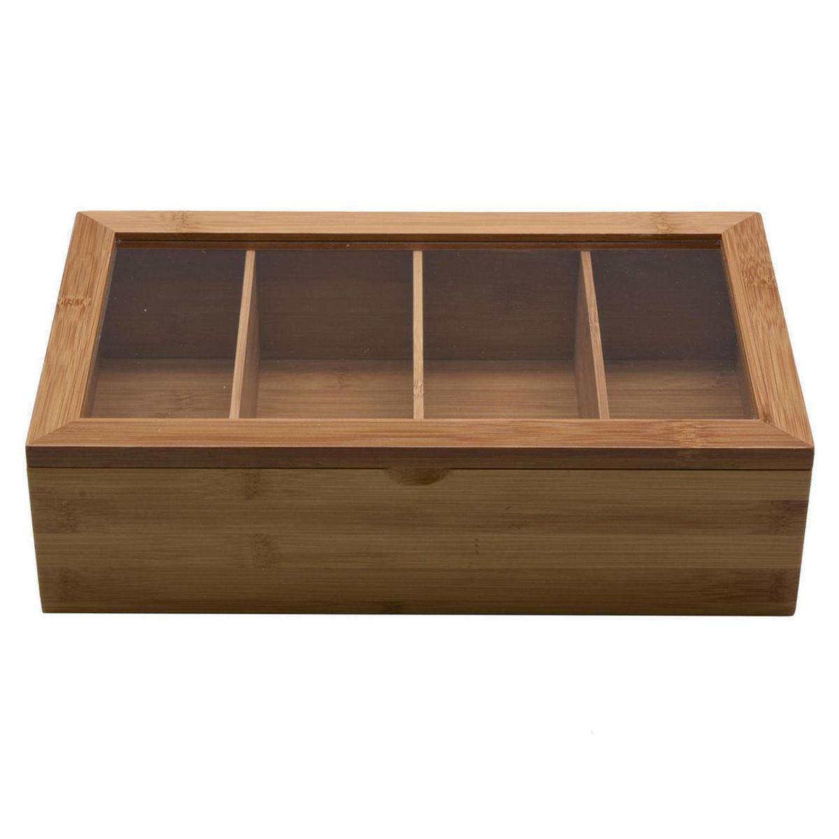 JUST HOME COLLECTION - Caja de Té Bambú 33.5x20x9cm